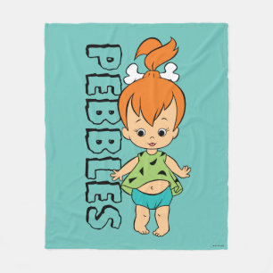 Manta Polar Los Picapiedra Flintstone Pebbles
