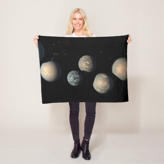 Manta Polar Los Siete Planetas Del Tamaño De La Tierra Del Tra (In situ)