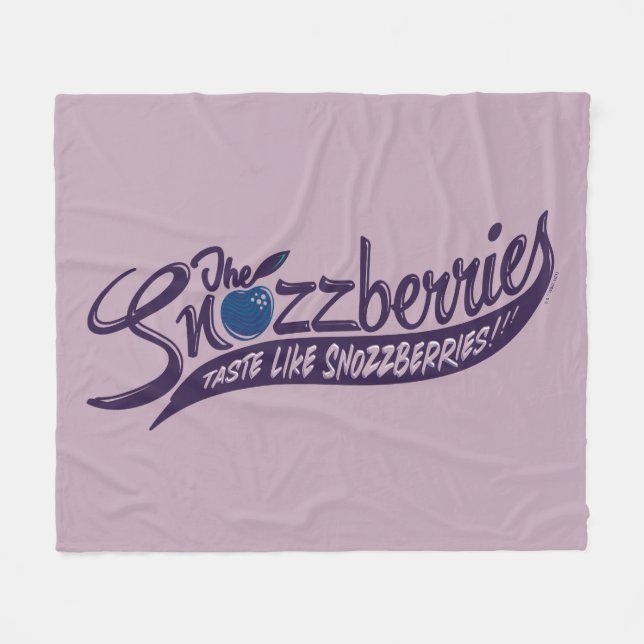 Manta Polar ¡Los Snozzberries Gustan Como Los Snozzberries! (Frente (Horizontal))