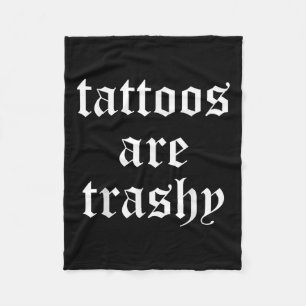 Manta Polar Los tatuajes divertidos son mujeres de sexo mascul
