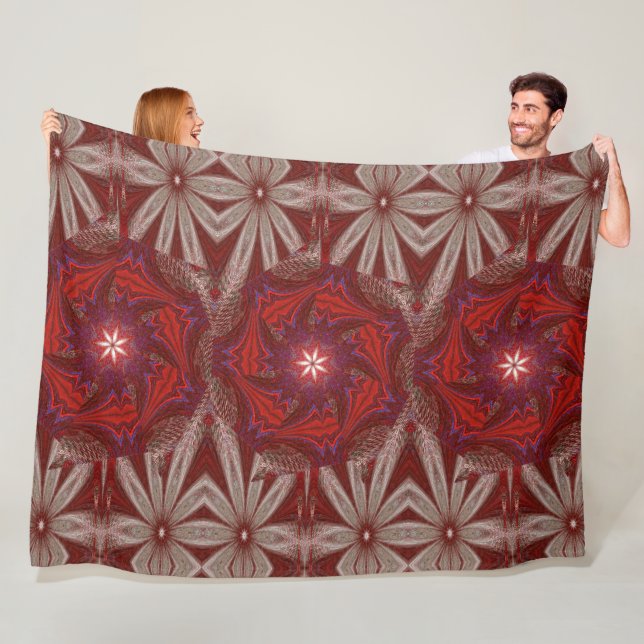 Manta Polar Loto blanco 1 (In situ)