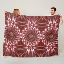 Manta Polar Loto blanco 14