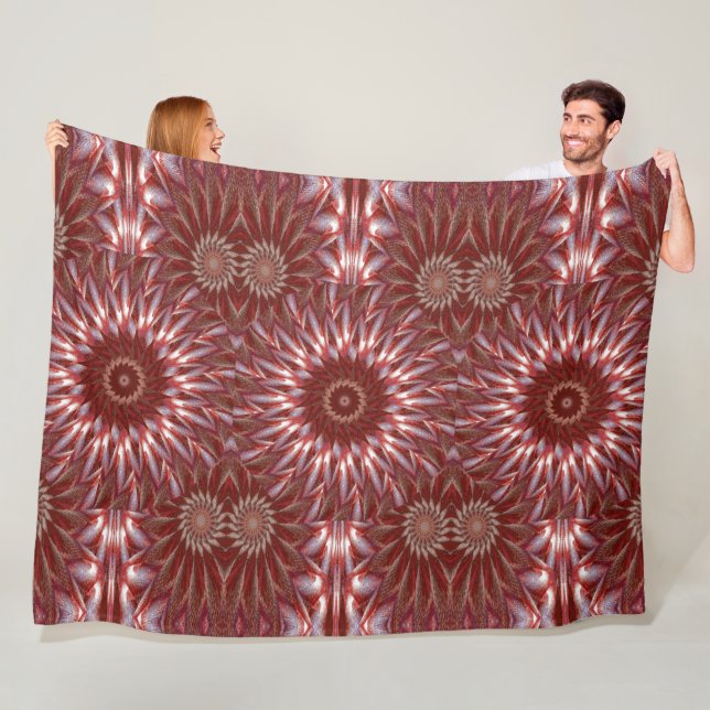 Manta Polar Loto blanco 15 (In situ)