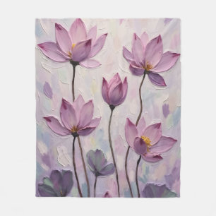 Manta Polar Loto – Pintura al Óleo