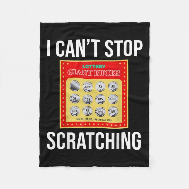 Manta Polar Lottery I Can't Stop Scratching - Scratch Ticket  (Anverso)