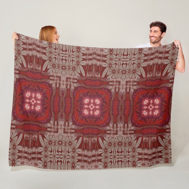 Manta Polar Lotus 2 blanco (In situ)