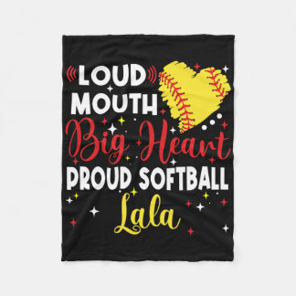 Manta Polar Loud Mouth Big Heart Proud Softll Lala Mother's Da