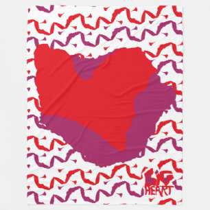 Manta Polar Love.Big heart/Corazon Grande love by Masanser pix