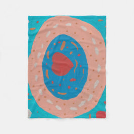 Manta Polar Love Circles Fleece Blanket
