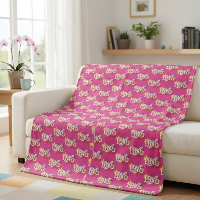 Manta Polar LOVE Fleece Blanket (Subido por el creador)