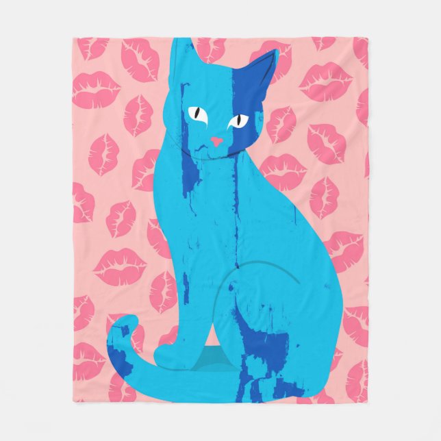 Manta Polar Love Meow-ment (Anverso)