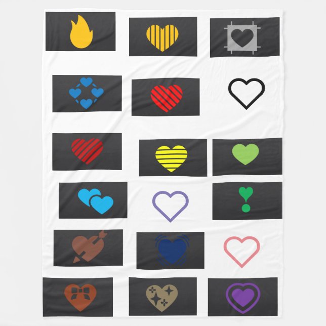 Manta Polar love with all my heart (Anverso)