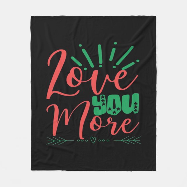 Manta Polar Love You More Timeless Classic  (Anverso)