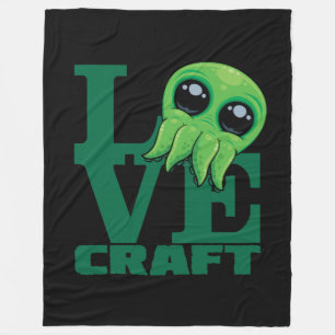 Manta Polar Lovecraft Baby Cthulhu Design - Spooky Cute Love