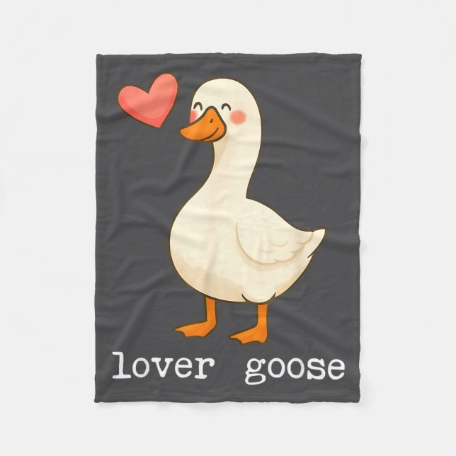 Manta Polar Lover Goose And Fighter Goose, Funny Couple Goose  (Anverso)