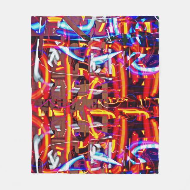 Manta Polar luces rotas (Anverso)