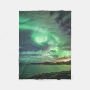 Manta Polar Luces verdes del norte