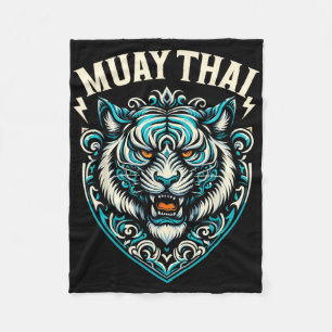 Manta Polar Lucha callejera de tigre de Muay Thai Boxeo tailan