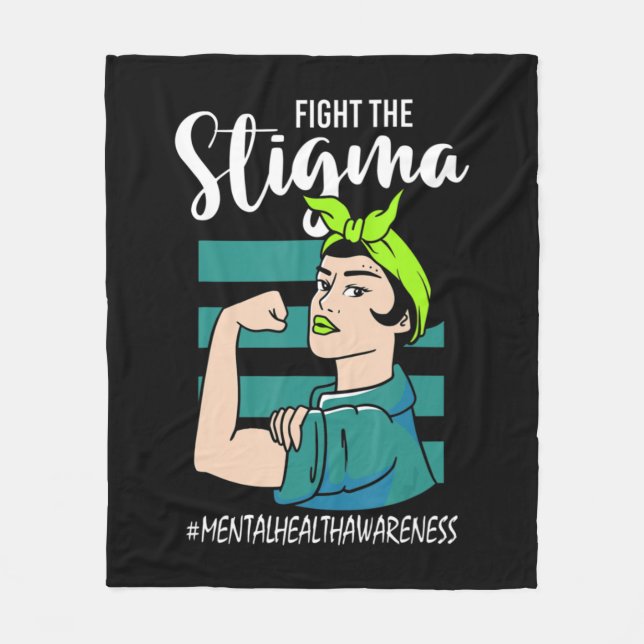 Manta Polar Lucha contra el estigma: conciencia de estabilidad (Anverso)