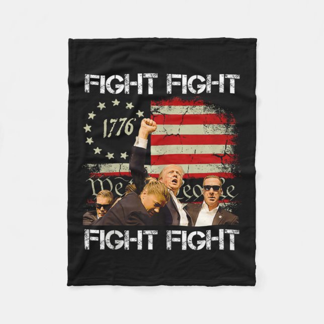 Manta Polar Lucha Trump Vance 2024 (Anverso)