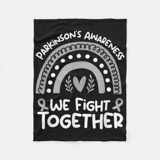 Manta Polar Luchamos Juntos Concienciación sobre Parkinsons _  (Anverso)