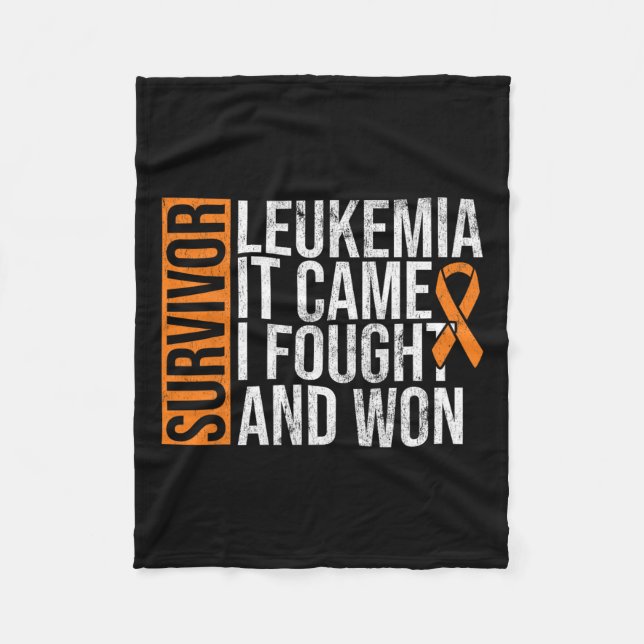 Manta Polar Luchar Contra La Leucemia Ganó Conciencia Sobre El (Anverso)