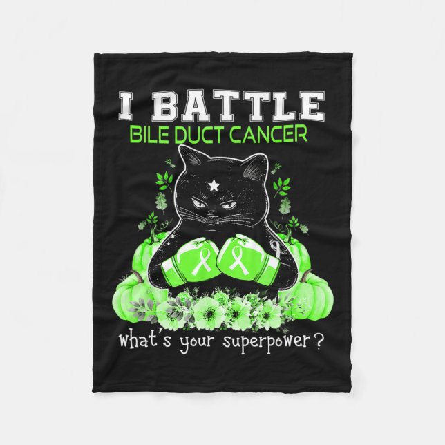 Manta Polar Lucho contra el gato divertido para la conciencia  (Anverso)