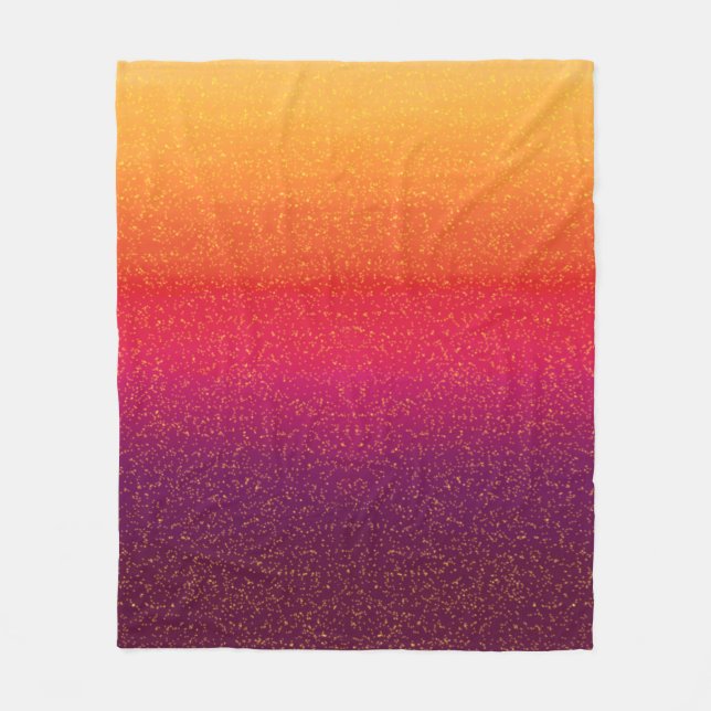 Manta Polar Luciérnagas por la tarde (Anverso)