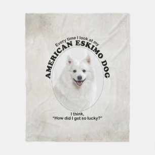 Manta Polar Lucky American Eskimo Dog