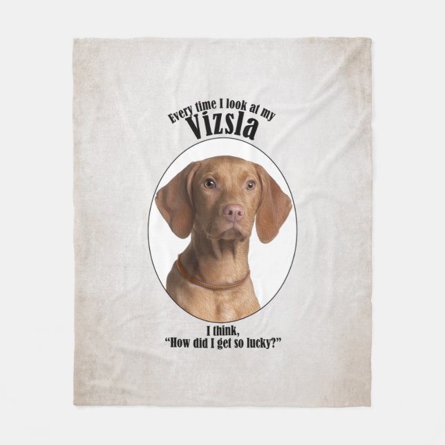 Manta Polar Lucky Vizsla (Anverso)