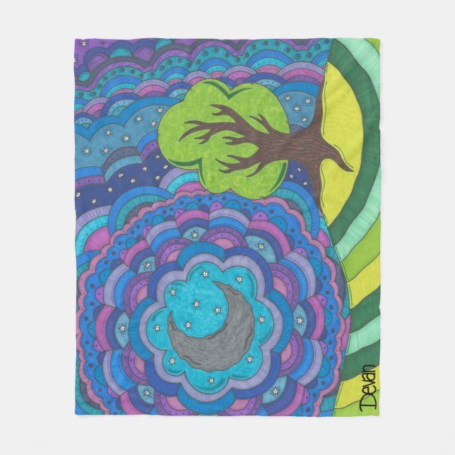 Manta Polar Luna (Anverso)