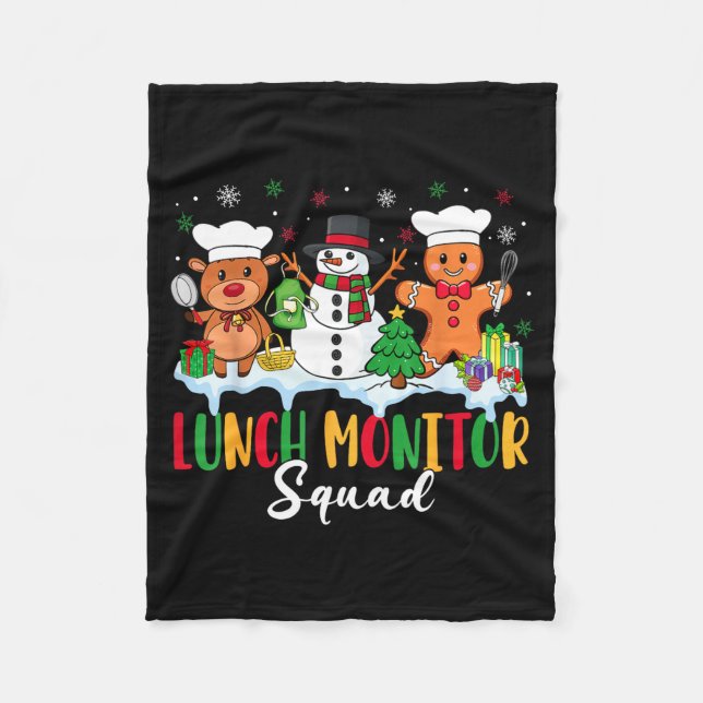 Manta Polar Lunch Monitor Squad Reindeer Snowman Gingerbread C (Anverso)