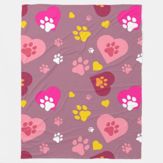 Manta Polar Luv Pawz 60x80 Fleece Blanket