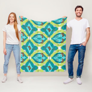 Manta Polar Luxe green garden art