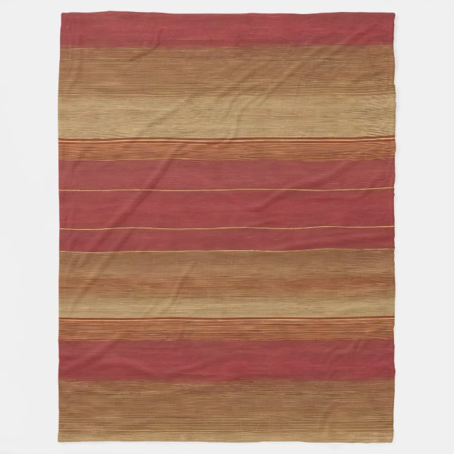 Manta Polar Luxury Linen Trendy Burgundy Gold Collection (Anverso)