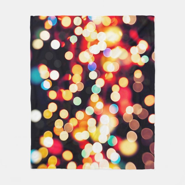 Manta Polar Luz abstracta: fondo de textura simple (Anverso)