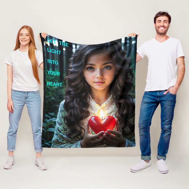 Manta Polar Luz del corazón (In situ)