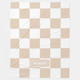 Manta Polar Luz neutral personalizada bajo control