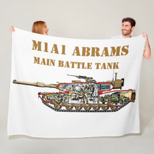 MANTA POLAR M1A1 ABRAMS DEPÓSITO DE BATALLA