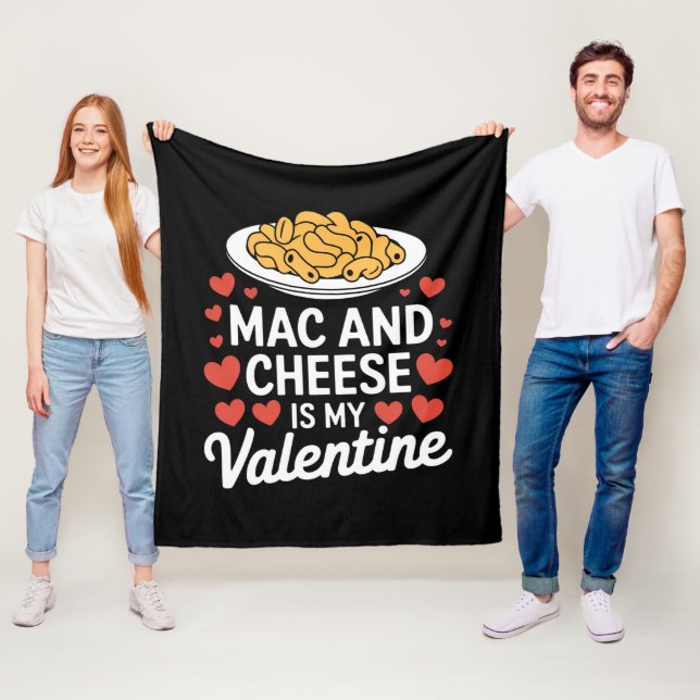 Manta Polar Mac Y Cheese Valentine Mac n Cheese Lover Gift (In situ)