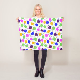 Manta Polar Macaron Confetti Blanket