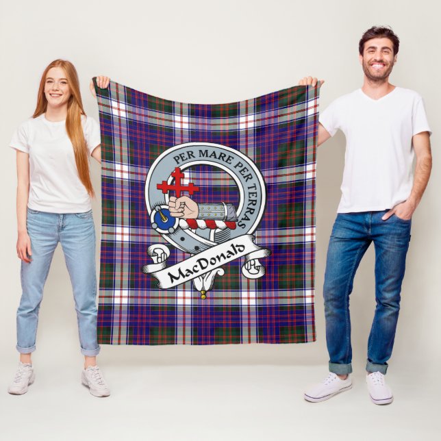Manta Polar MacDonald Vestido Macdonalds Modernos De Clan Ba D (In situ)
