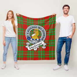 Manta Polar MacGregor Modern Clan Badge Tartan Plaid
