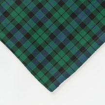 MacKay Clan Green, Blue and Black Tartán