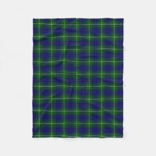 Manta Polar MacNeil Blue y Green Tartán Plaid