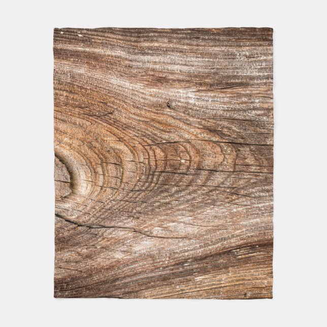 Manta Polar Madera sólida de textura de árbol (Anverso)