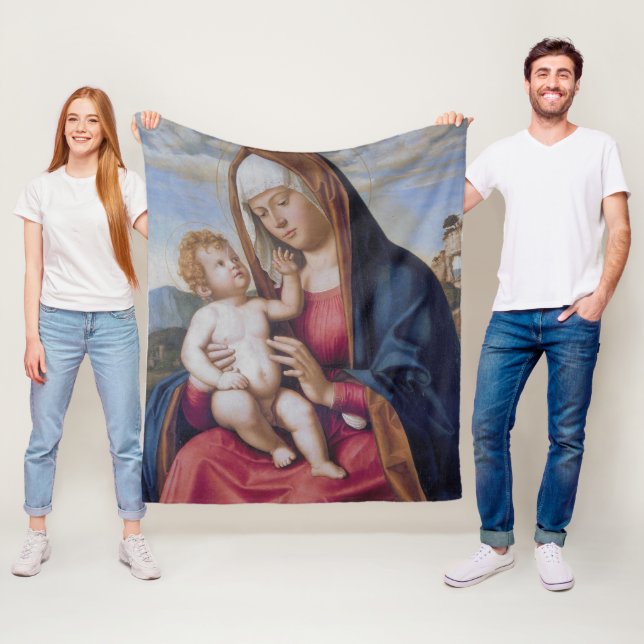 Manta Polar Madona y Niño (In situ)