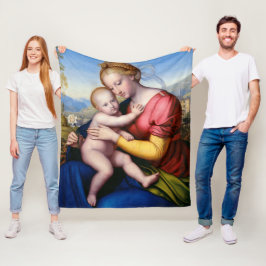 Manta Polar Madona y Niño