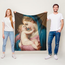 Manta Polar Madona y Niño