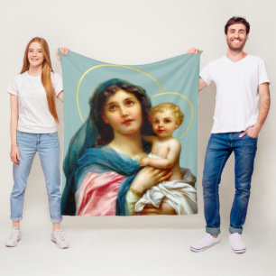 Manta Polar Madonna y Niño